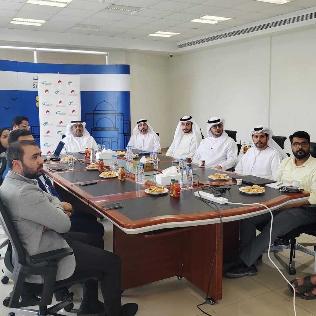 Hosting a delegation from the Ajman Transportation Authority.