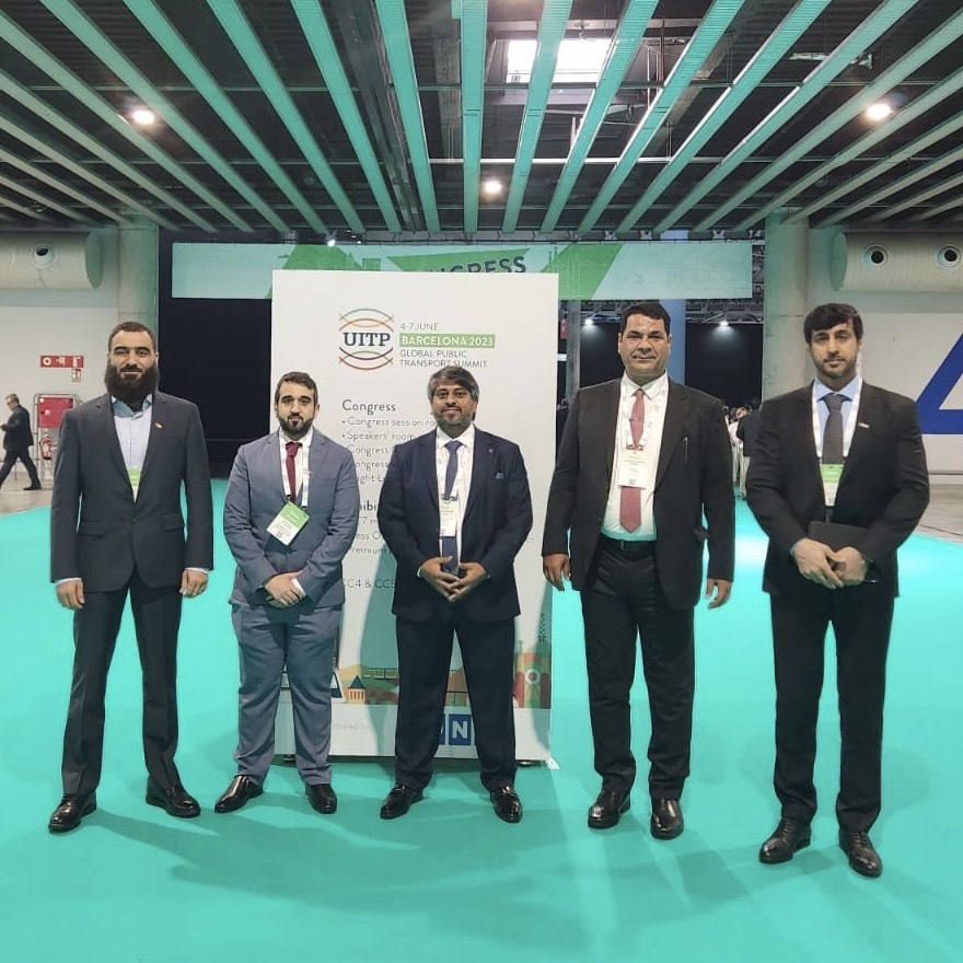 The 64th UITP Global Public Transport Summit 2023 held in Barcelona, Spain.